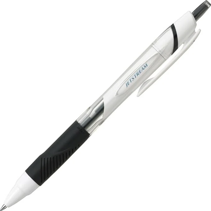 Uni Jetstream スタンダード ボールペン - ホワイト - ブラックインク - 0.5mm