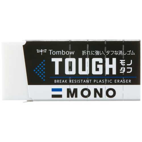 Tombow MONO タフ消しゴム ホワイト - ミディアム