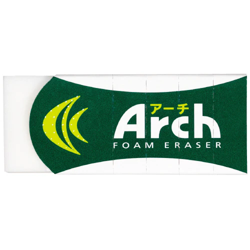 Arch フォーム消しゴム - ミディアム - ホワイト