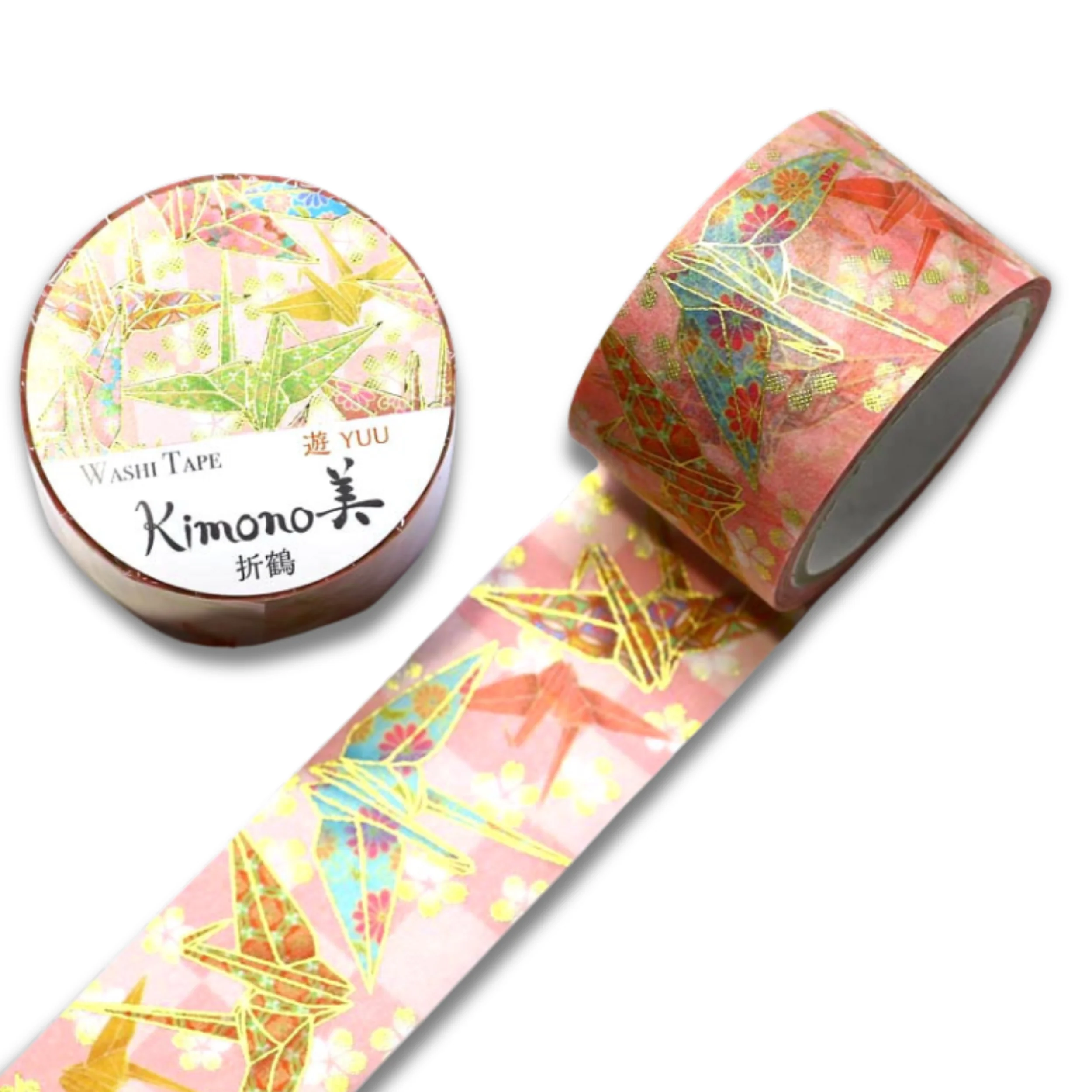 マスキングテープ - 折り鶴（大） - Kimono-bi