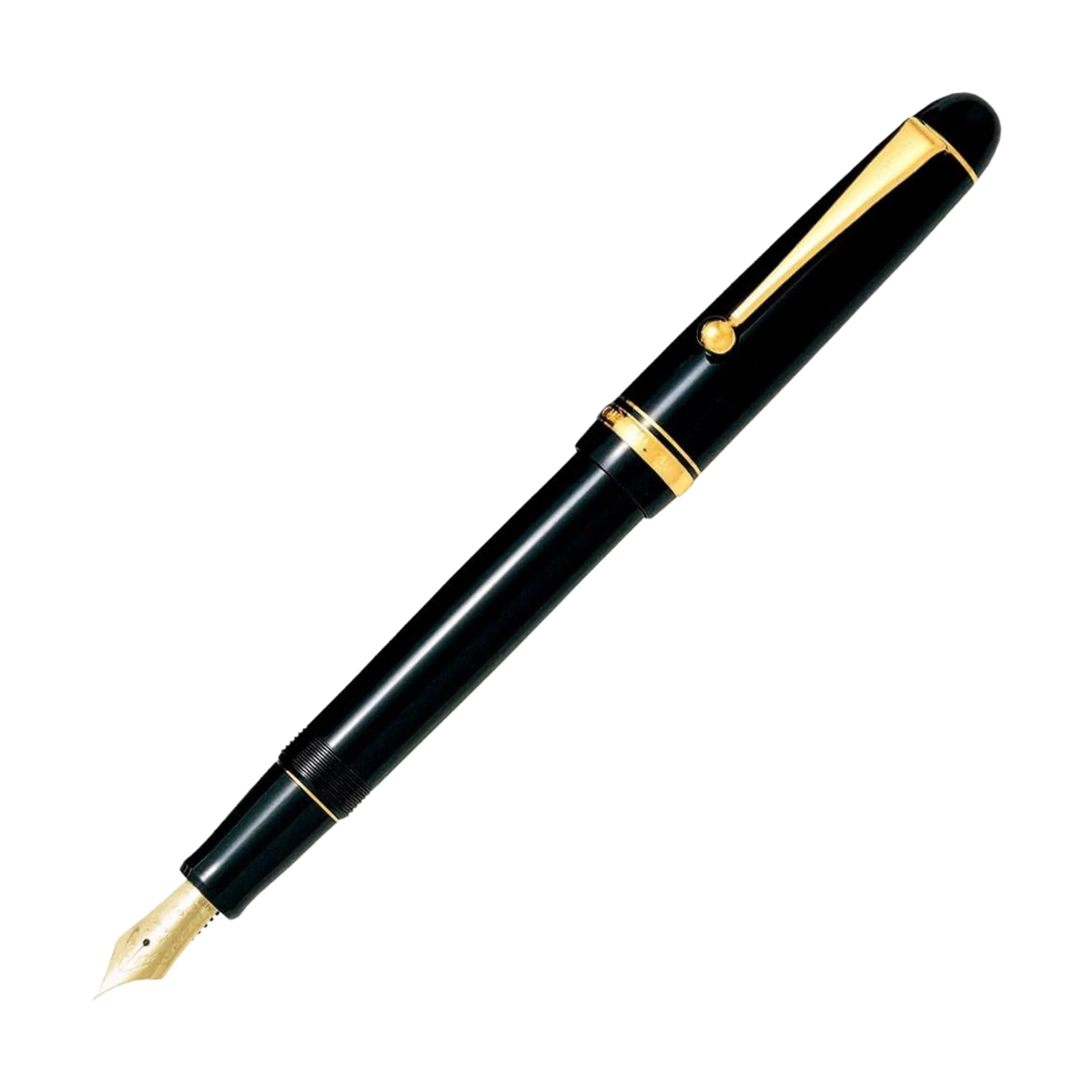 Pilot カスタム74 万年筆 - 細字 - ブラック