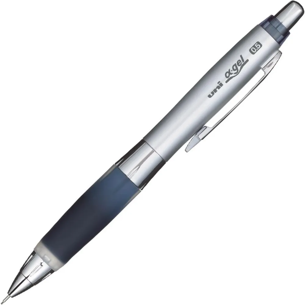 Uni アルファゲル シェイカー シャープペンシル - ソフトグリップ - ブラック - 0.5mm