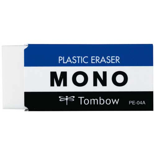 Tombow MONO 消しゴム - ホワイト - ミディアム