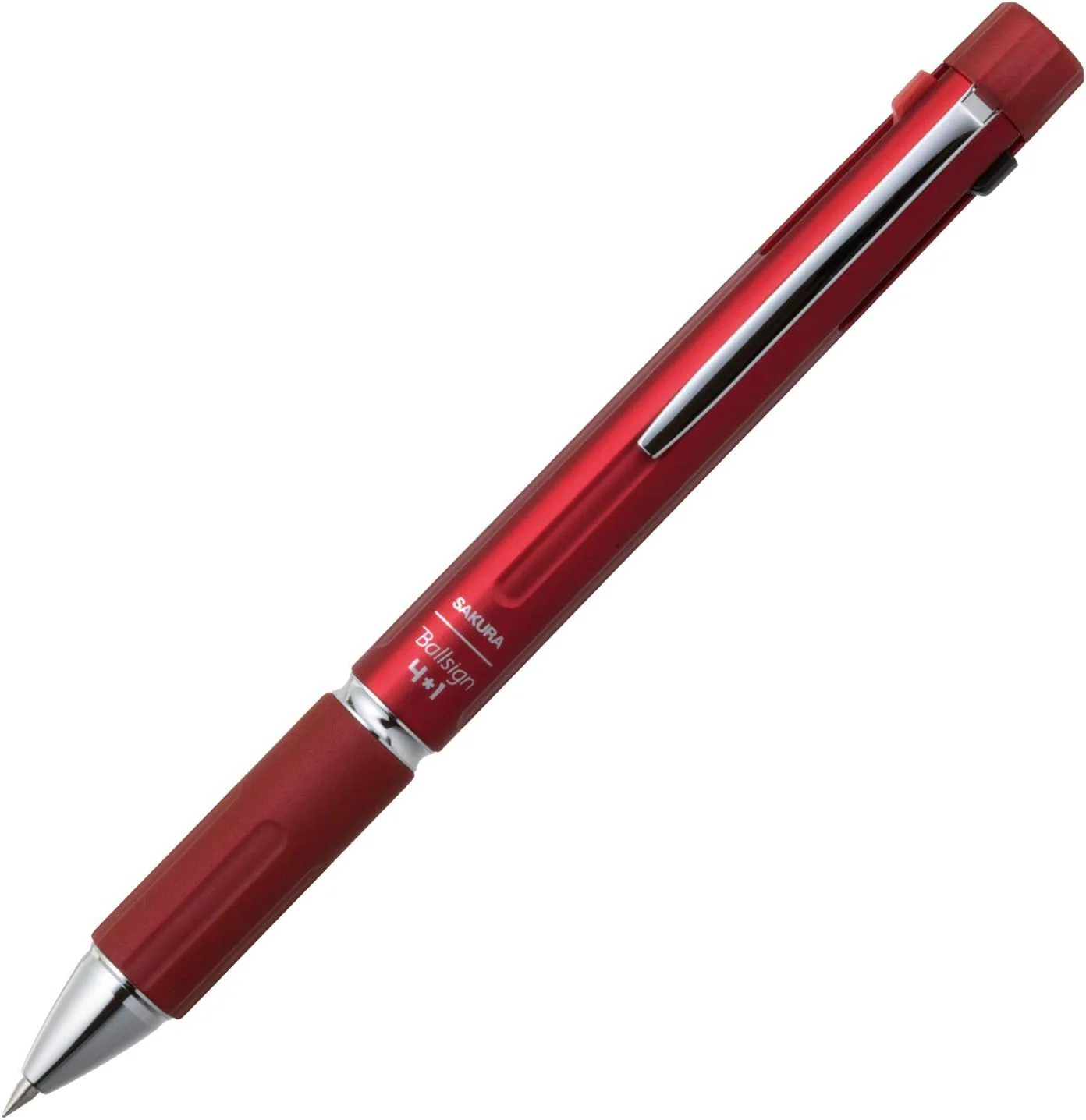 Ballsign 4 in 1 - メタリックレッド - 0.4mm