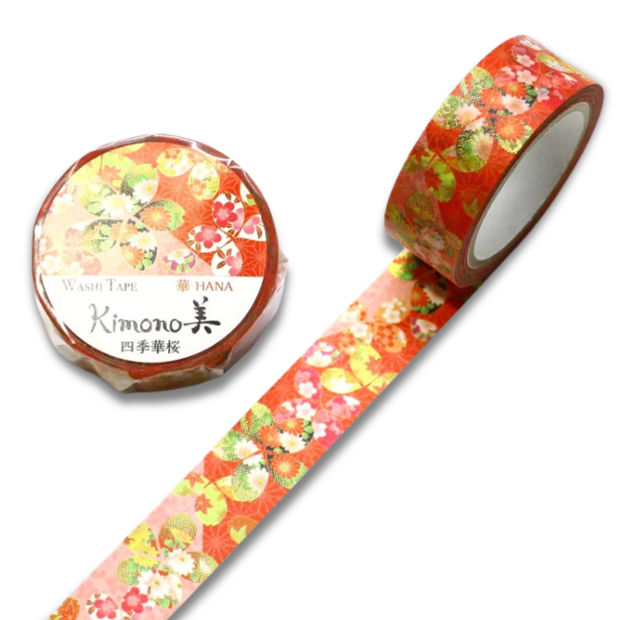マスキングテープ - 桜（四季の花） - Kimono-bi
