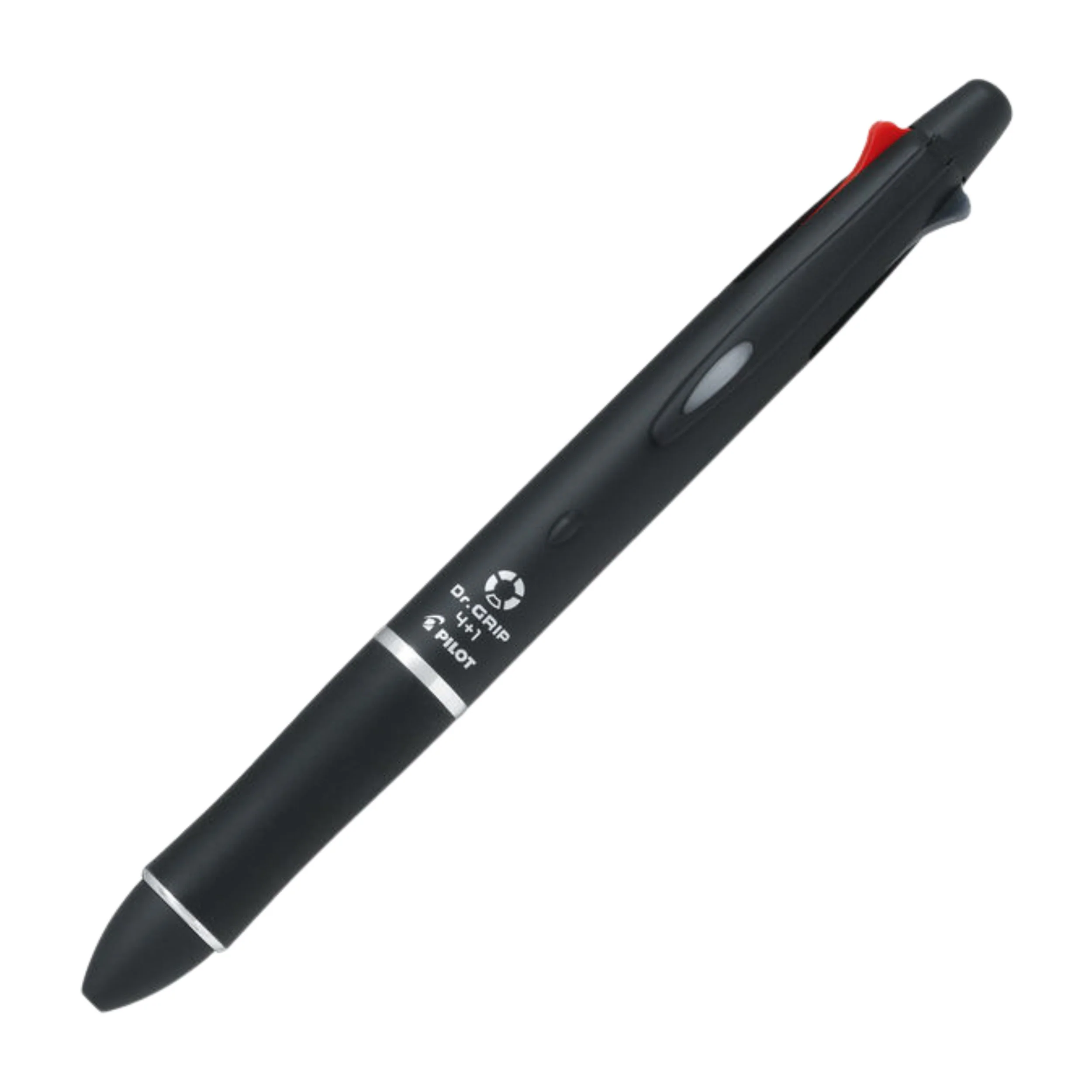 Pilot ドクターグリップ 4+1 0.7 & 0.5 アクロインク 多機能ペン - ブラック