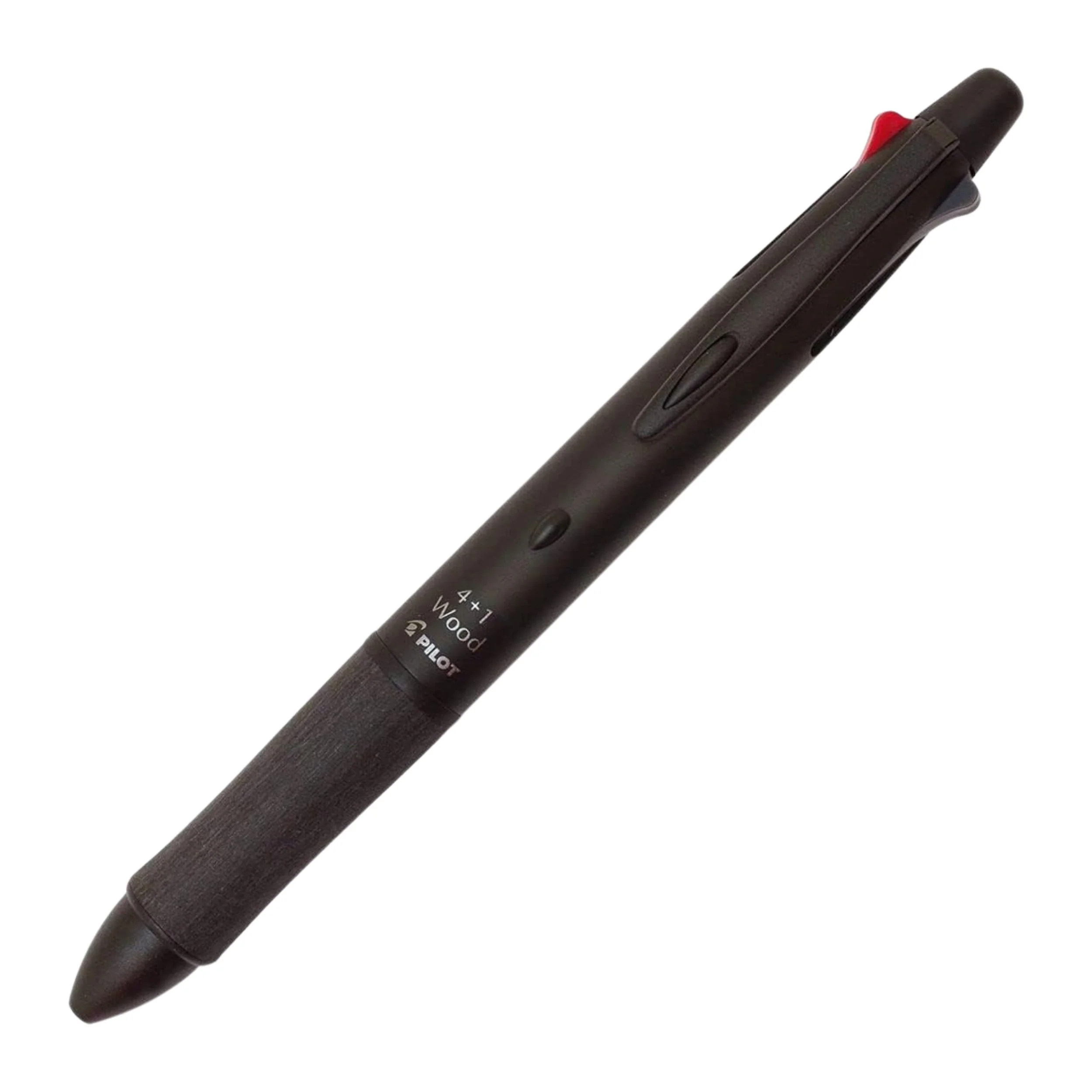 Pilot 4+1 ウッド 多機能ペン - ブラック
