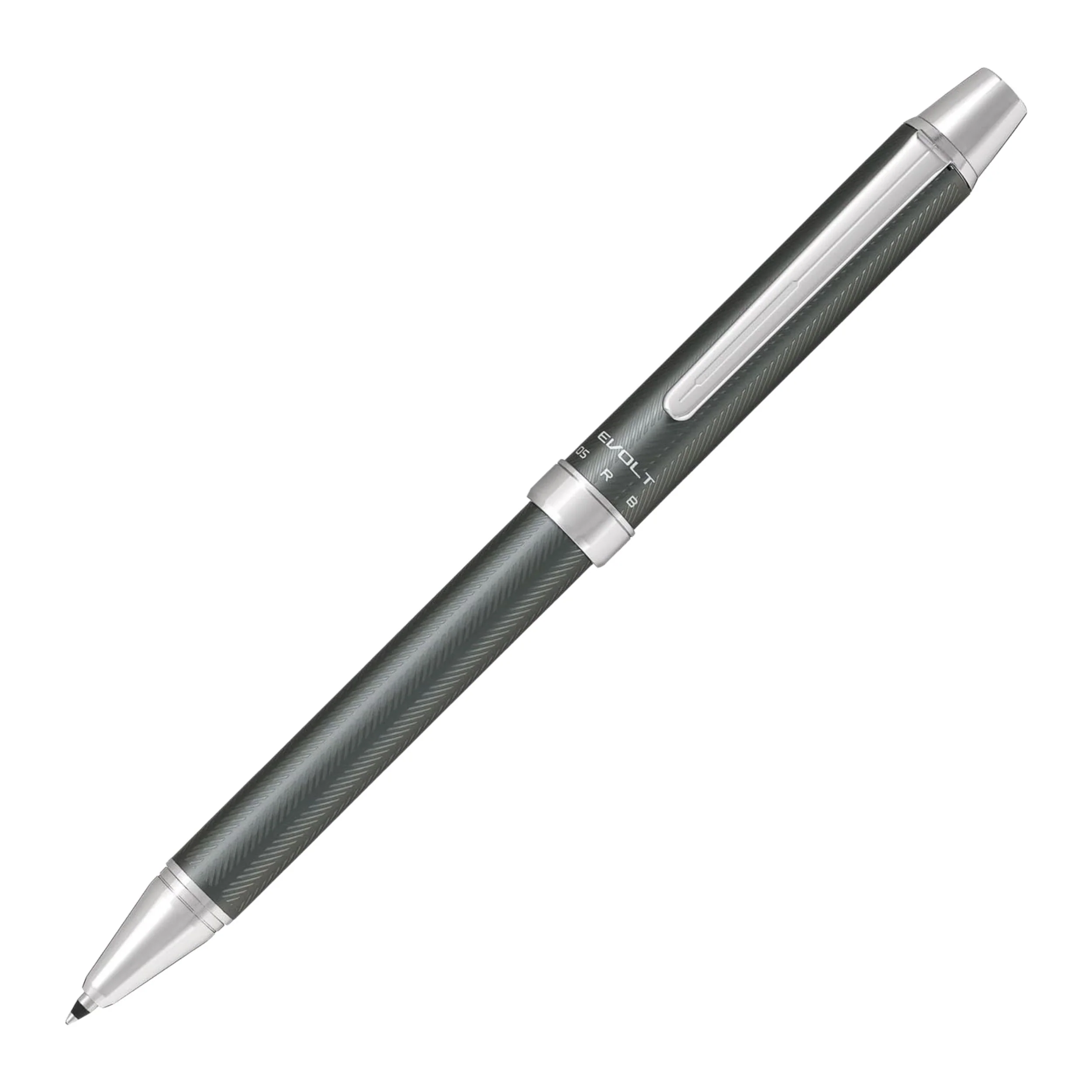 Pilot エボルト 2+1 多機能ペン - ヘリンボーングレー
