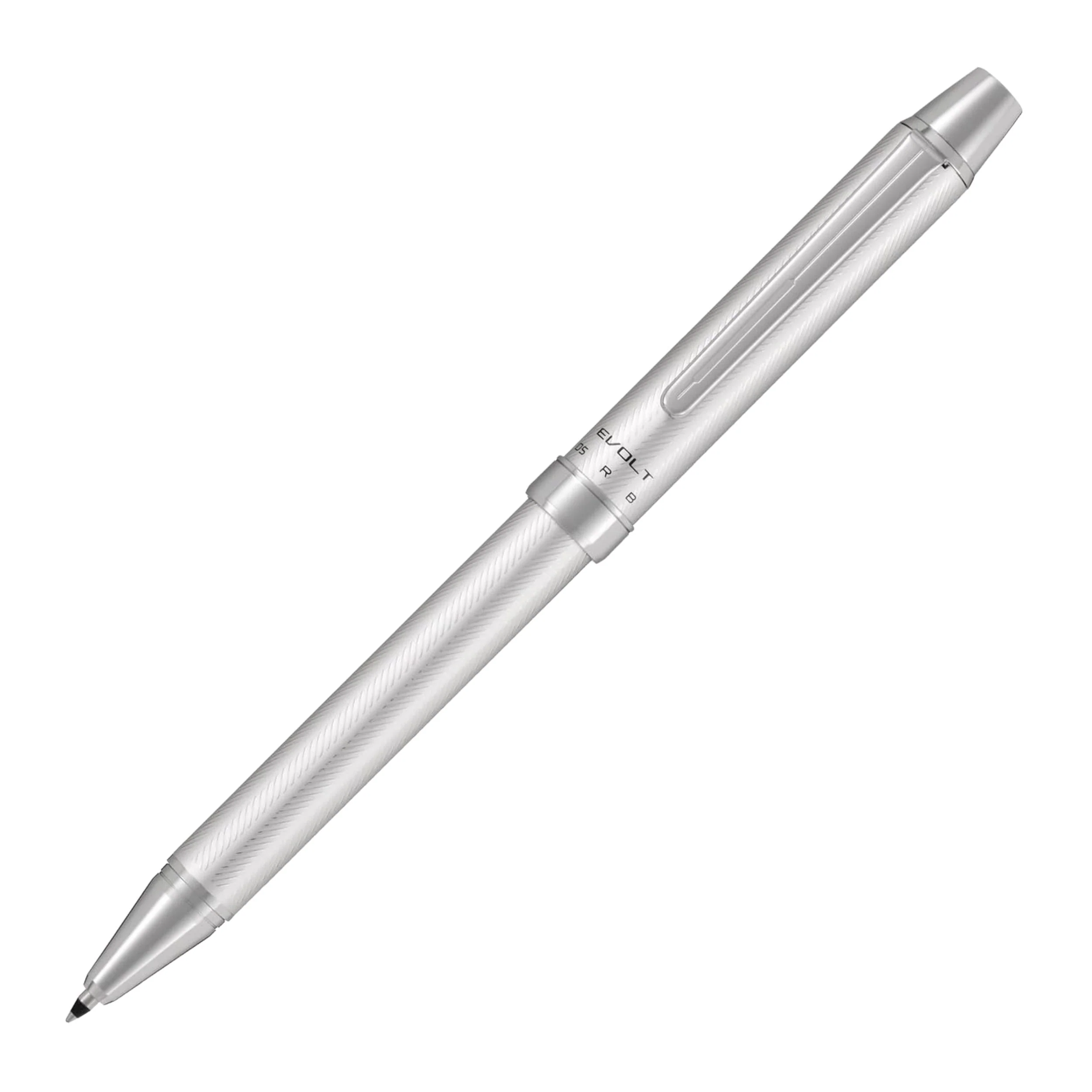 Pilot エボルト 2+1 多機能ペン - ヘリンボーンシルバー