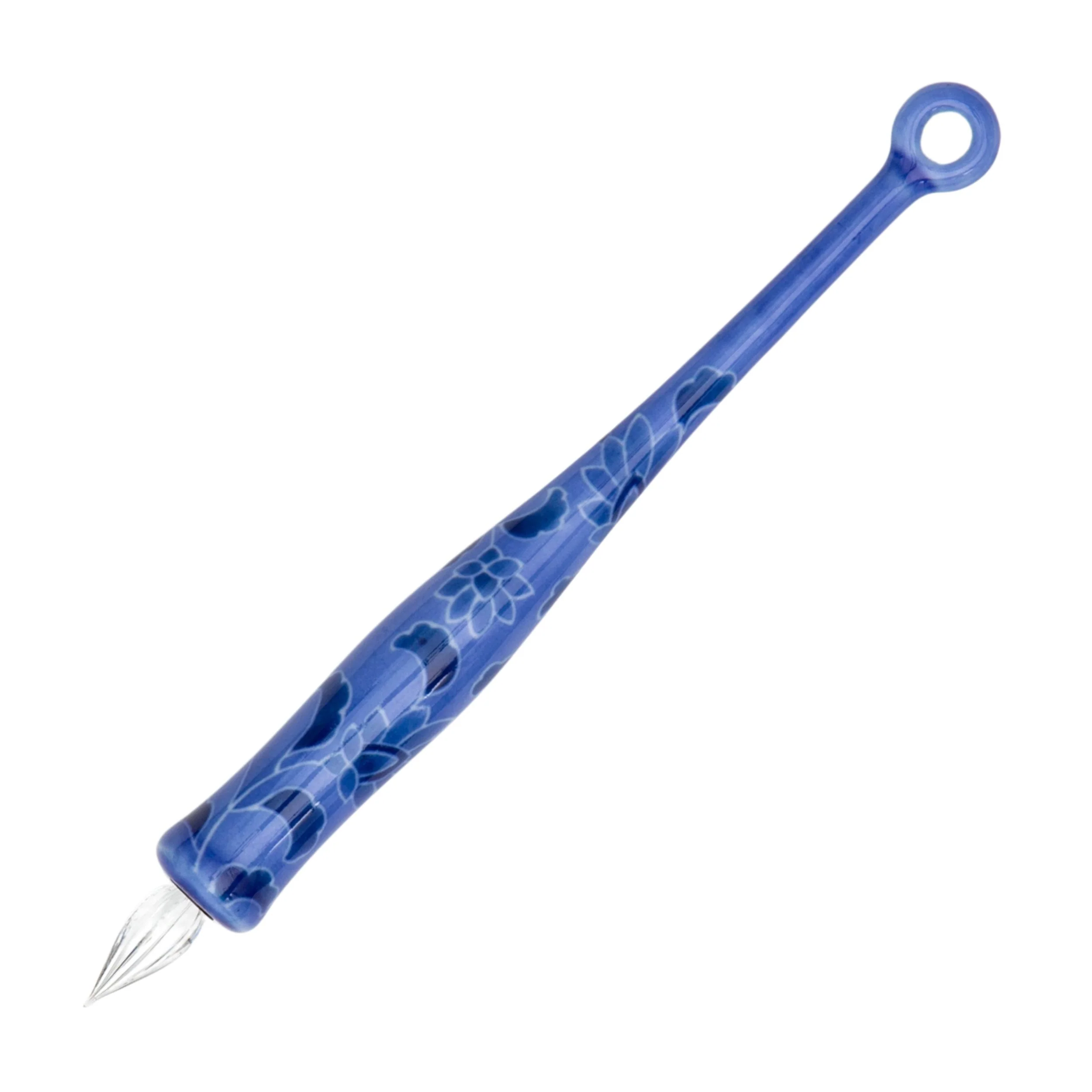 HIZEN5 IMARIPEN 磁器ガラスペン - 墨花文様